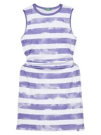 Sukienki i spódniczki dla dziewczynek - United Colors Of Benetton Sukienka letnia 3SL3CV013 Fioletowy Regular Fit - miniaturka - grafika 1