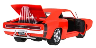 1970 Dodge Charger RT czerwony RASTAR model 1:16 Zdalnie sterowane auto + Pilot - Zabawki zdalnie sterowane - miniaturka - grafika 6