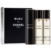 Chanel Bleu de Chanel 3x20 ml 1x napełnialny + 2x napełnienie woda toaletowa