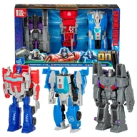 Figurki dla dzieci - Hasbro Transformers One Iacon Race 3-Pack Megatron, Optimus Prime, Mirage F9773 - miniaturka - grafika 1