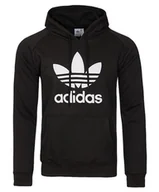 Bluzy męskie - Adidas Originals czarna męska bluza Trefoil Hoody AB8291 XL - miniaturka - grafika 1