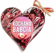 Zestawy upominkowe - Czekolada w kształcie serca prezent dla babci, dziadka 85 g - miniaturka - grafika 1
