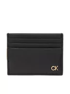 Etui na dokumenty i karty - Calvin Klein Etui na karty kredytowe Ck Icon Cc Holder W/Clip K50K509625 Czarny - miniaturka - grafika 1