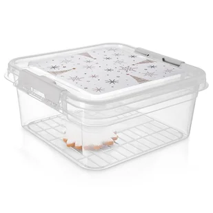 Pojemnik na żywność z pokrywką PŁATEK 4,5 l - Pojemniki kuchenne - miniaturka - grafika 1