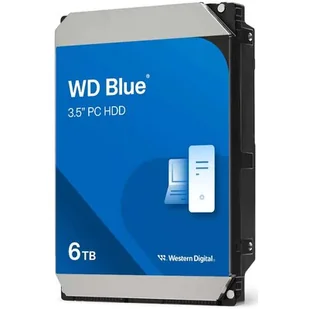 WD BLUE 6TB 5400obr. 256MB - Dyski HDD - miniaturka - grafika 1