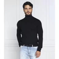 Swetry męskie - HUGO Wełniany golf San Thomas-M | Regular Fit - miniaturka - grafika 1