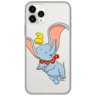 ERT GROUP etui na telefon Apple Iphone 11 PRO MAX, case oryginalny i oficjalnie licencjonowany przez Disney, wzór Dumbo 015, optymalnie dopasowane, plecki z TPU częściowo przeźroczyste - Etui i futerały do telefonów - miniaturka - grafika 1