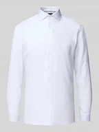 Koszule męskie - Koszula biznesowa o kroju super slim fit z kołnierzykiem typu kent model ‘Royal’ - miniaturka - grafika 1