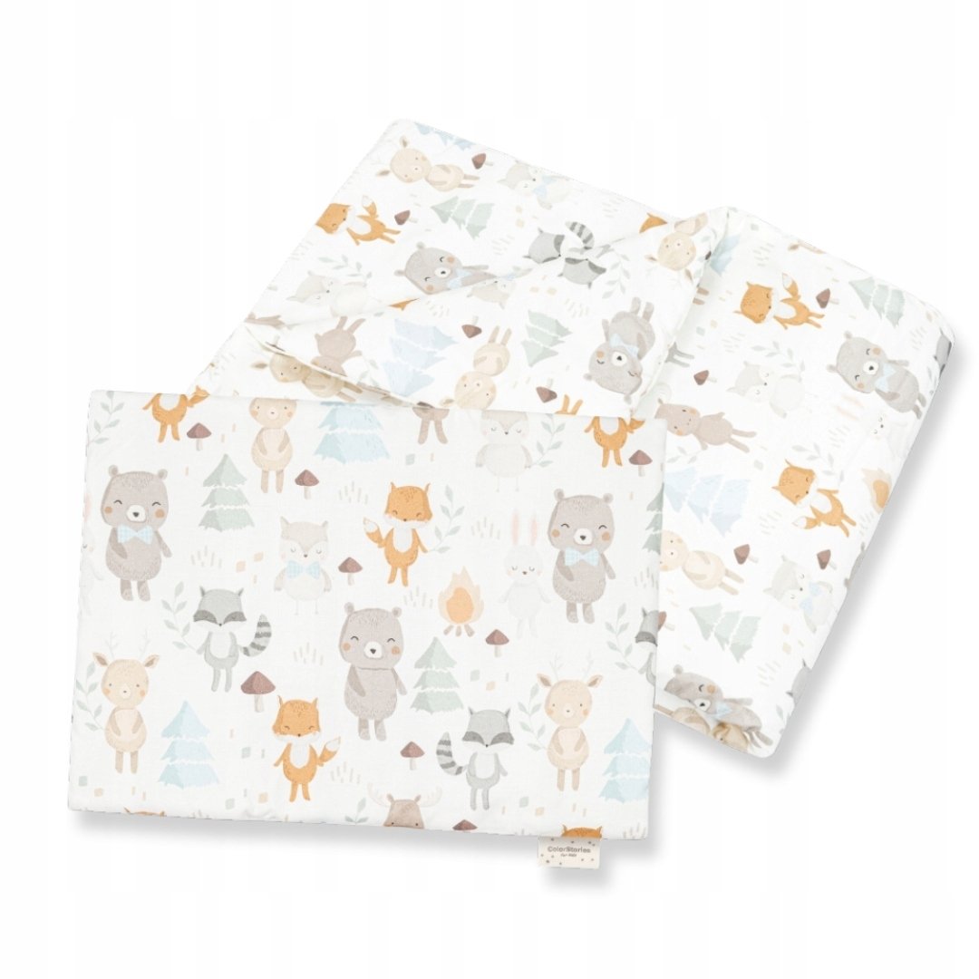 Pościel Niemowlęca Do Łóżeczka z Wypełnieniem ColorStories 75x100 Woodland