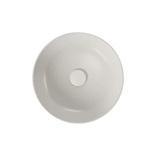kielle Idolio - Umywalka nablatowa o średnicy 40 cm w  szary 30624402 - Umywalki - miniaturka - grafika 1