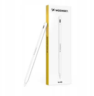 Rysik Wozinsky WRA-08 Stylus do iPad USB-C szybkie ładowanie Apple iPad 2018-2025 - biały - Akcesoria do tabletów i e-booków - miniaturka - grafika 1