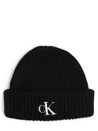 Czapki damskie - Calvin Klein Jeans - Czapka damska, czarny - miniaturka - grafika 1