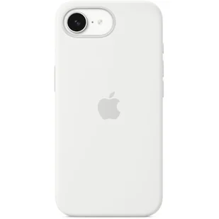 Etui APPLE Silicone Case do iPhone 16e Biały - Etui i futerały do telefonów - miniaturka - grafika 1