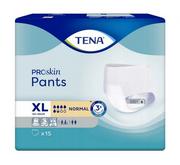 SCA HYGIENE PRODUCTS AB TENA Pants Normal majtki chłonne XL 15 sztuk + Gratis chusteczki oczyszczające 10 sztuk 9049262