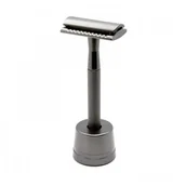 Maszynki do golenia i wkłady - Shlyuz F-16 Gunmetal De, Maszynka Do Golenia Z Podstawką - miniaturka - grafika 1