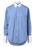 Koszule damskie - Polo Ralph Lauren - Bluzka damska, niebieski - miniaturka - grafika 1