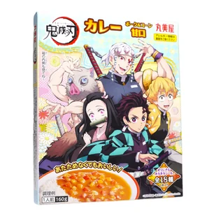 Demon Slayer Instant Curry Pork Corn 160 g - Majonezy i dressingi - miniaturka - grafika 1