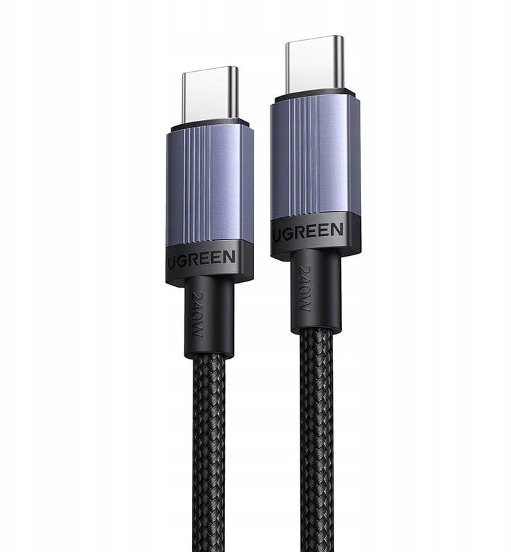 Ugreen Kabel USB-C do USB-C L528, 100W, 2m szary 65833