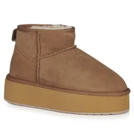 Botki damskie - EMU Australia botki damskie Stinger Micro Flatform Chestnut-41 - miniaturka - grafika 1