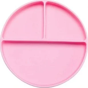 bi-bi Silikonowy talerzyk z przyssawką - Miseczki i talerzyki dla dzieci - miniaturka - grafika 1