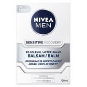 Balsamy po goleniu - Nivea MEN Sensitive Regenerujący balsam po goleniu 100 ml - miniaturka - grafika 1