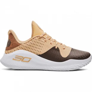 Buty do koszykówki uniseks Under Armour Curry 4 Low Flotro CC - brązowe - Buty sportowe męskie - miniaturka - grafika 1