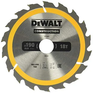 Dewalt DeWALT DT1944 Circular Saw Blade Handkr. 190 / 30mm 24WZ, 1 szt DT1944-QZ - Tarcze do pił - miniaturka - grafika 2