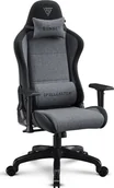 Fotele gamingowe - Fotel SENSE7 Spellcaster FUKU materiałowy czarno-szary - miniaturka - grafika 1