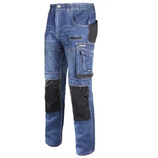 Spodnie jeansowe 2XL Lahti PRO L4051005 SLIM FIT - Odzież robocza - miniaturka - grafika 1