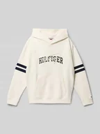 Swetry dla chłopców - Bluza z kapturem o kroju regular fit z czystej bawełny - miniaturka - grafika 1