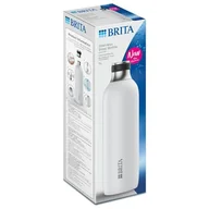 Wkłady filtrujące - Brita SodaTrio Butelka ze stali nierdzewnej biały Duży - miniaturka - grafika 1