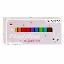 Plastelina 12 kolorów Rabbit STARPAK 536771 - Masy plastyczne - miniaturka - grafika 1