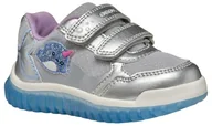 Buty dla dziewczynek - Geox B Lightyloo Girl A buty dziecięce - dziewczęce, srebrny, czarny, złoty, 24 EU - miniaturka - grafika 1