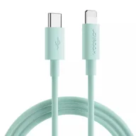 Kable USB - Joyroom wytrzymały kabel USB Typ C - Lightning do szybkiego ładowania / transmisji danych 20W 2m zielony (S-2024M13) S-2024M13 - miniaturka - grafika 1