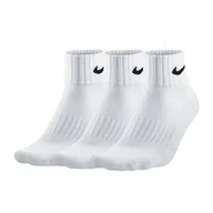 Skarpetki damskie - Nike Value Cush Ankle 3Pak skarpety niskie 101 : Rozmiar - 42 - 46 - miniaturka - grafika 1