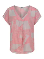 Bluzki damskie - Sublevel Bluzka w kolorze jasnoróżowo-białym - miniaturka - grafika 1