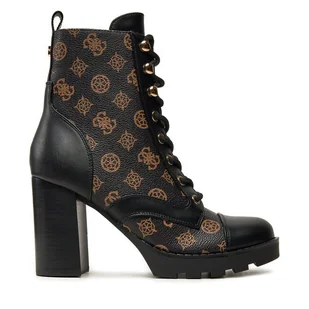 Botki Guess FL8NYD FAL10 Czarny - Botki damskie - miniaturka - grafika 1