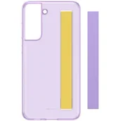 Etui i futerały do telefonów - Samsung Slim Strap Cover do S21FE lavender EF-XG990CVEGWW - miniaturka - grafika 1