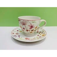 Filiżanki - Filiżanka ze spodkiem Lea 220 ml wielokolorowy - miniaturka - grafika 1