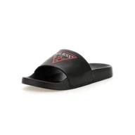 Klapki i japonki męskie - Męskie Klapki GUESS COLICO FM6CLCELE19-BLACK – Czarny - miniaturka - grafika 1
