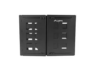 Szafy rack - Lanberg RAMA WISZĄCA ROZKŁADANA 19&quot 8U 497X400/240 CZARNA FB01-5408-10B - miniaturka - grafika 1