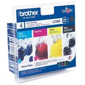 Tusze oryginalne - Brother LC980VALBP - miniaturka - grafika 1