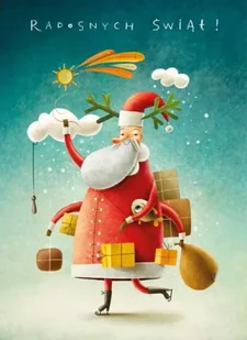 Karnet B6 BN zapachowy Mikołaj - Henry - Kartki okolicznościowe i zaproszenia - miniaturka - grafika 1