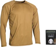 Koszulki sportowe męskie - MFH Koszulka termoaktywna Level I US coyote III Gen 4XL - miniaturka - grafika 1