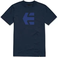 Koszulki męskie - t-shirt ETNIES ICON TEE NAVY/BLUE - miniaturka - grafika 1