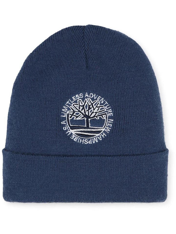 Timberland Czapka beanie w kolorze niebieskim