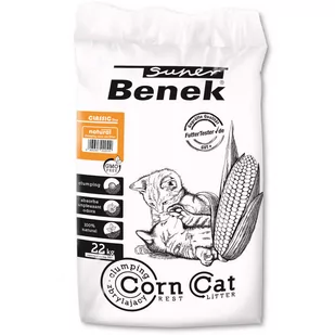 Benek Super CORNCat naturalny żwirek dla kota - 35 l (ok. 22,5 kg) - Żwirek dla kotów - miniaturka - grafika 1