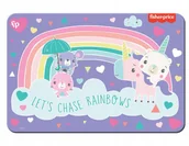 Podkładki na biurko - Podkładka śniadaniowa Fisher Price, mata na stół - miniaturka - grafika 1