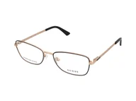 Okulary korekcyjne, oprawki, szkła - Guess GU2940 001 - miniaturka - grafika 1