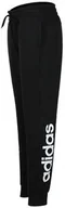 Spodnie damskie - Spodnie damskie adidas W E Lin Pant czarne DP2399-L - miniaturka - grafika 1